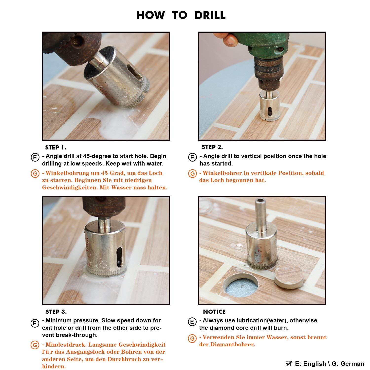Diamond Drill Bits