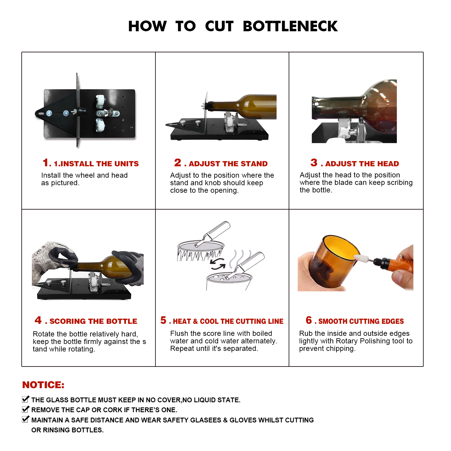 Genround 2.1 Glass Bottle Cutter