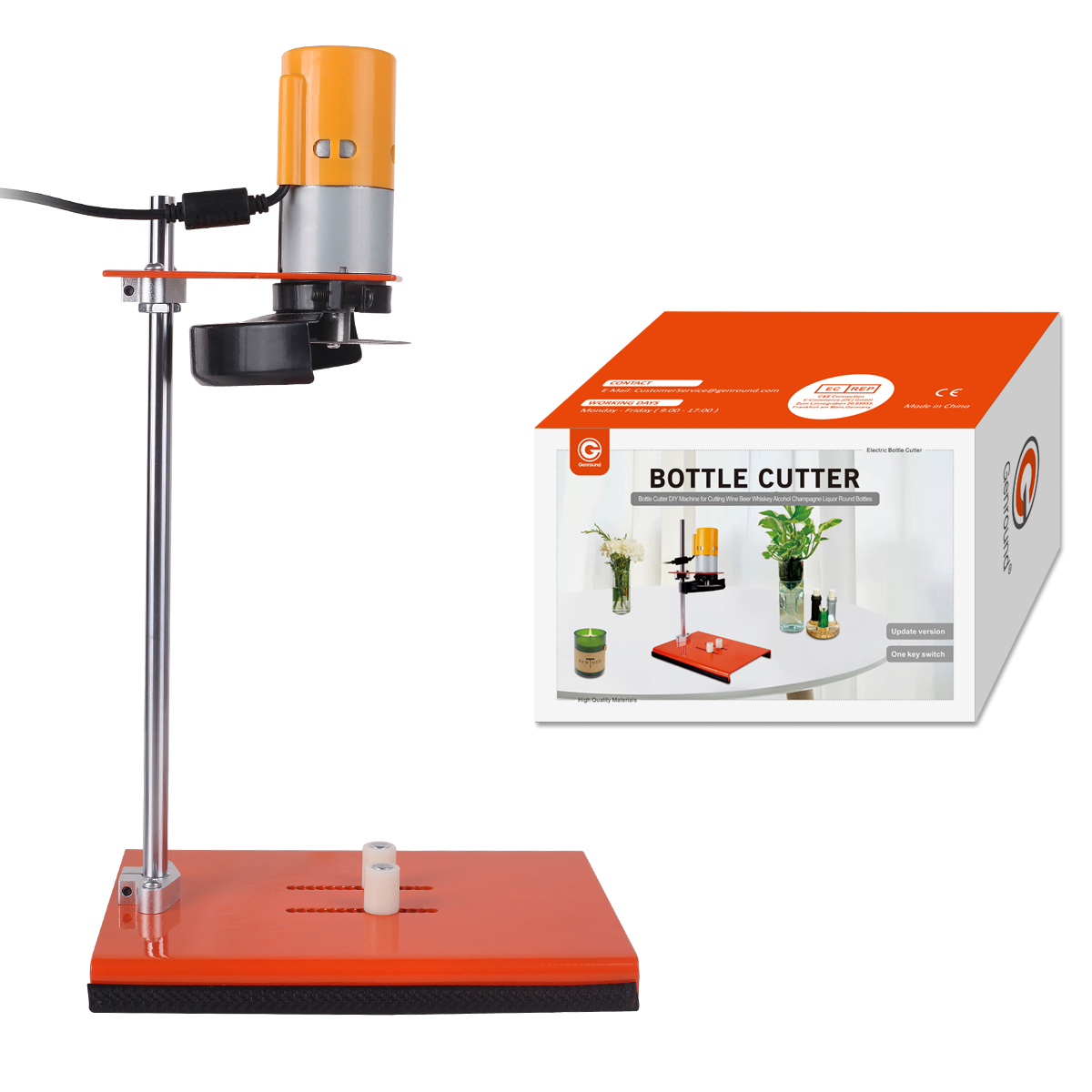 Genround Bottle Cutter Machine